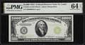 Federal Reserve Note St. Louis. $5,000 1934. Fr. 2221-H. PMG Choice Uncirculated 64 EPQ.
