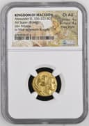 Alexander III, 336-323 BC NGC Ch AU Strike: 4/5 Surface: 4/5.