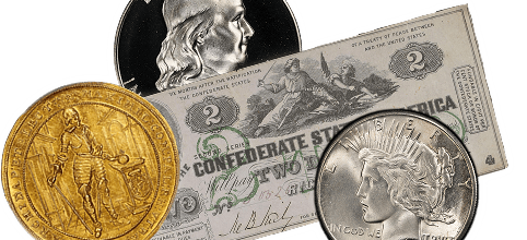 Over $3M in Rare Coins & Currency