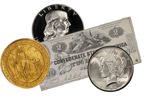 Over $3M in Rare Coins & Currency